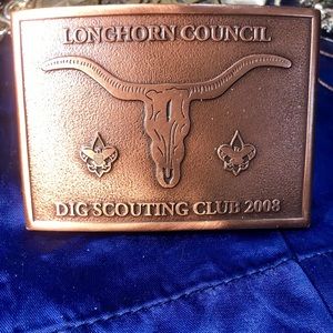 Scouts Copper Belt Buckle